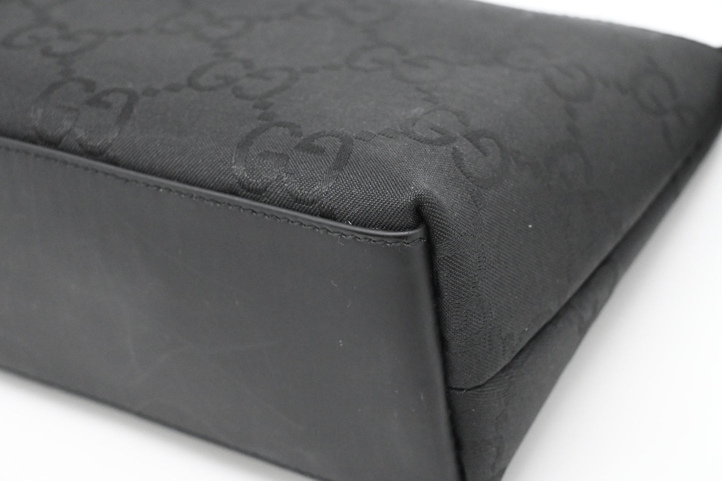 Gucci Pouch in Black Canvas