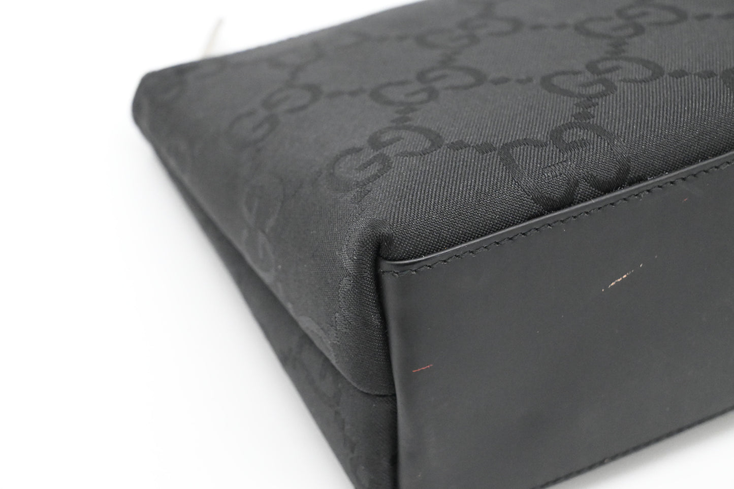 Gucci Pouch in Black Canvas
