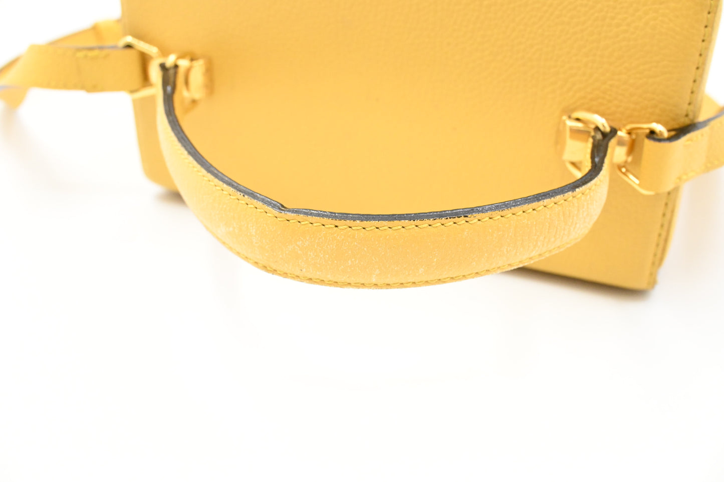 Valentino Vanity in Yellow Leather