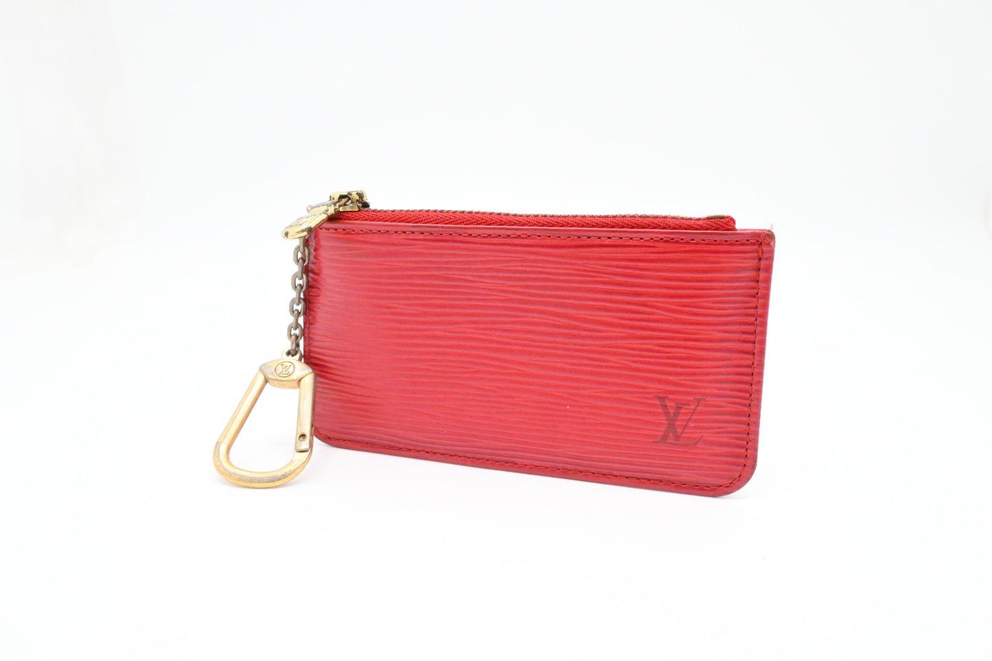 Louis Vuitton Cles in Red Epi Leather