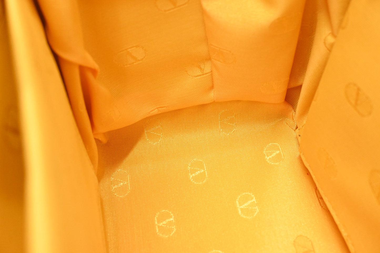 Valentino Vanity in Yellow Leather