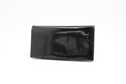 Gucci Bifold Wallet in Black Patent Leather