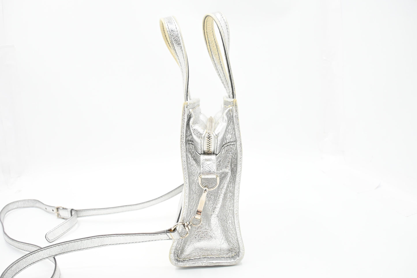 Balenciaga Tote Bag XS in Silver Leather