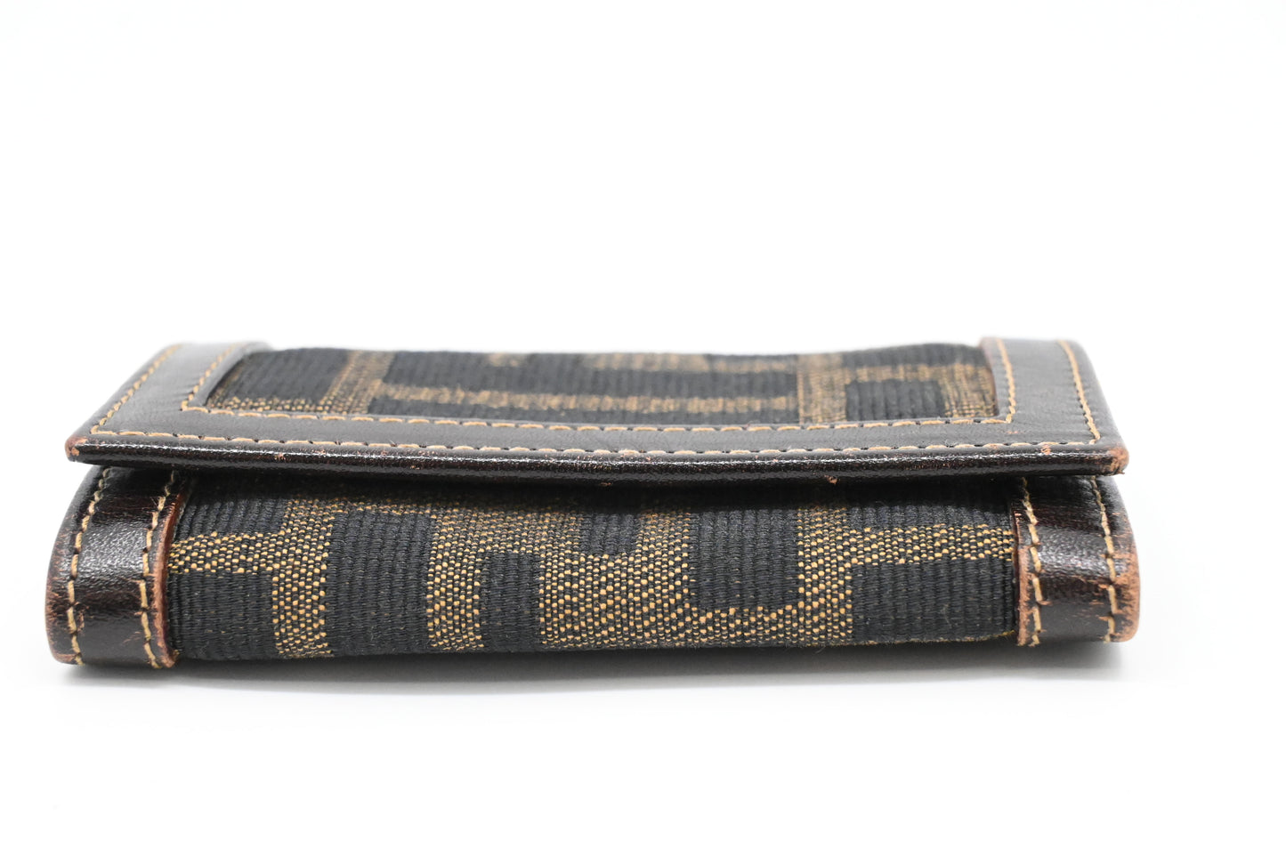 Fendi Key Case 6 in Zucca Canvas