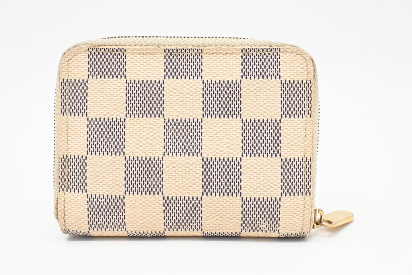 Louis Vuitton Compact Zippy Wallet in Damier Azur Canvas