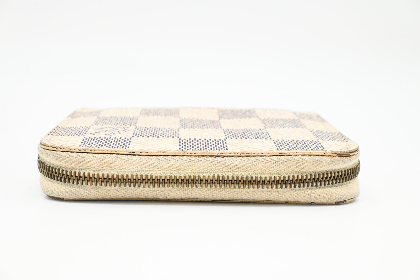Louis Vuitton Compact Zippy Wallet in Damier Azur Canvas