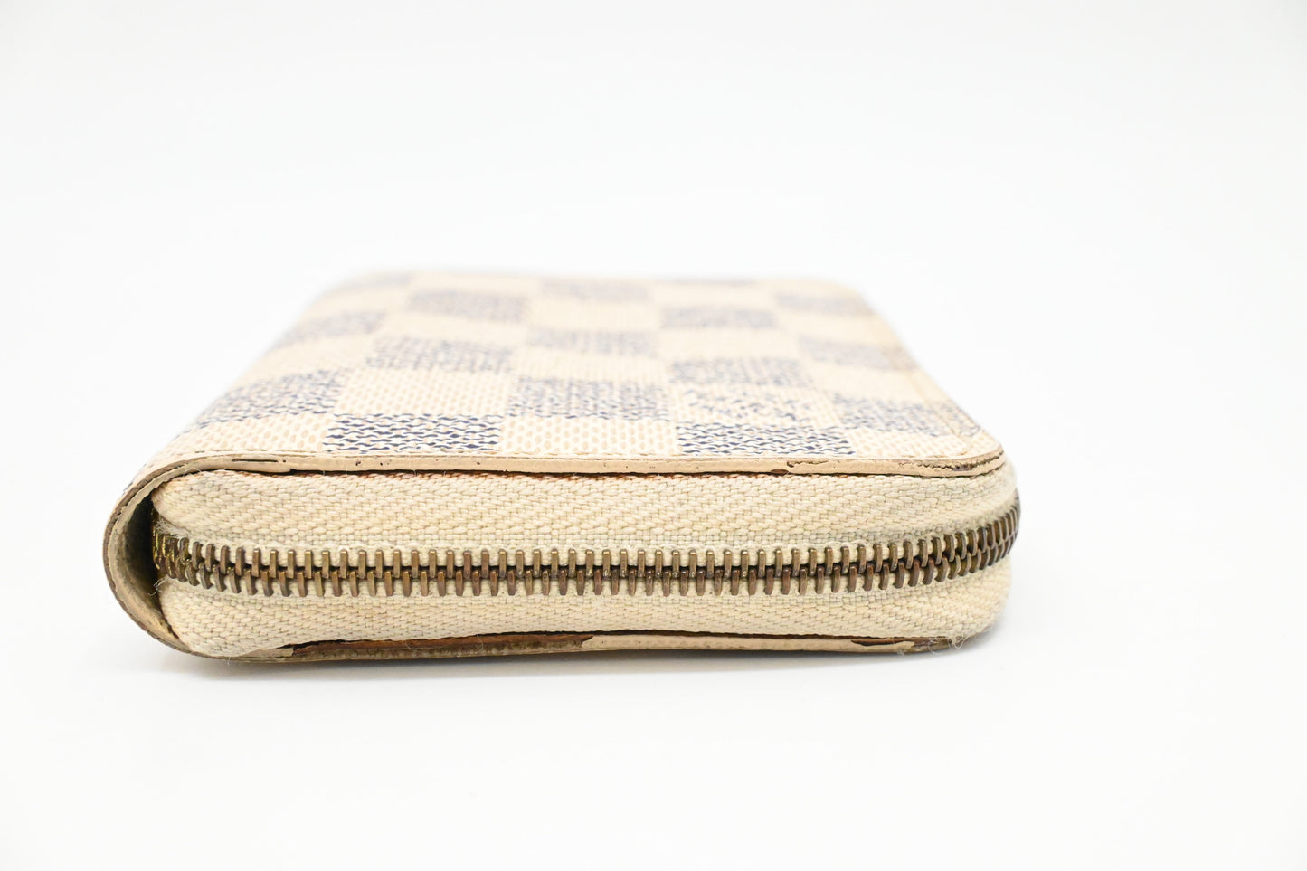 Louis Vuitton Compact Zippy Wallet in Damier Azur Canvas