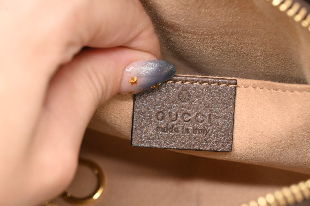 Gucci Small Ophidia Crossbody in GG Supreme Canvas