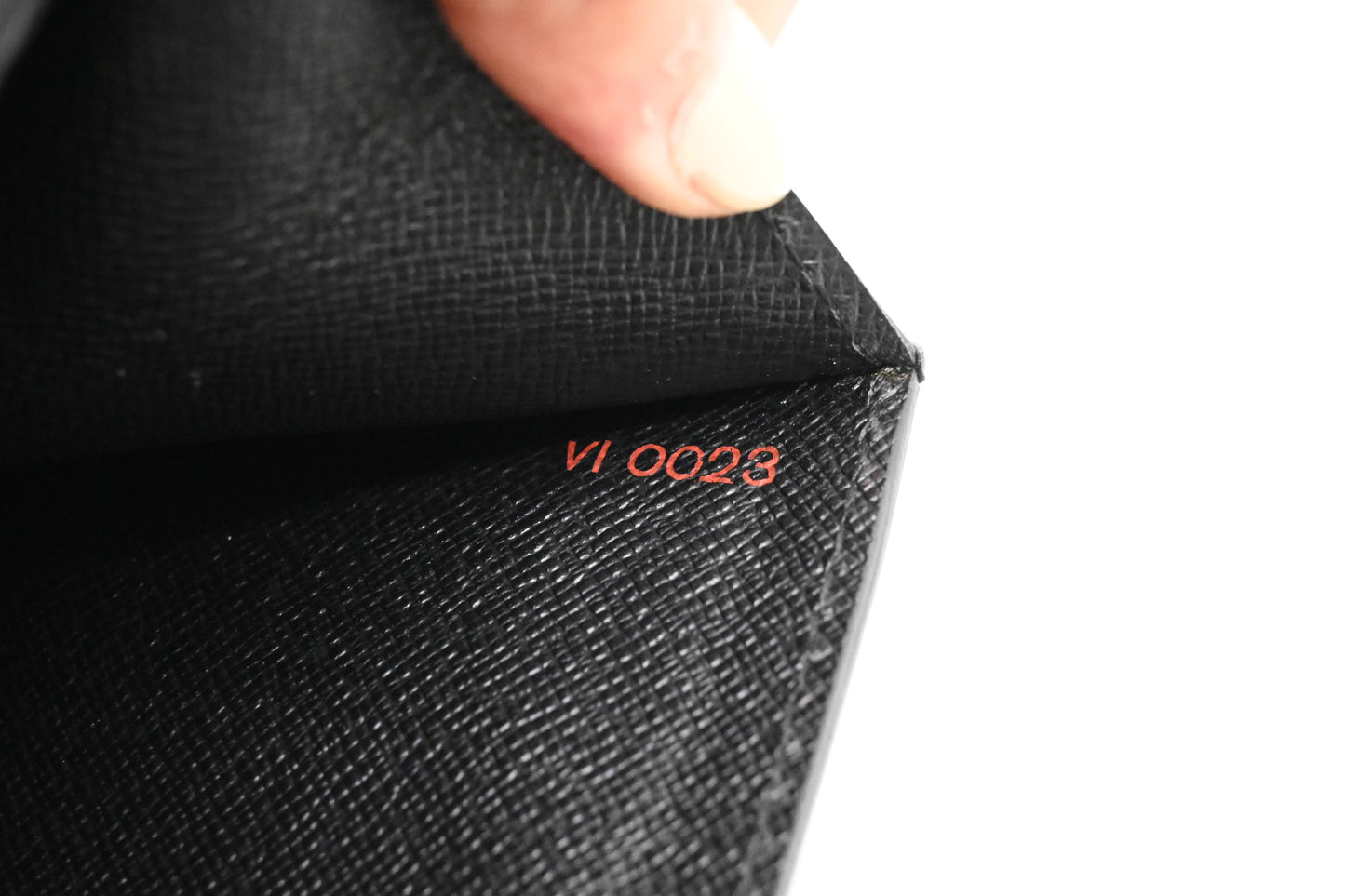 Louis Vuitton Sellier Dragonne in Black Epi Leather