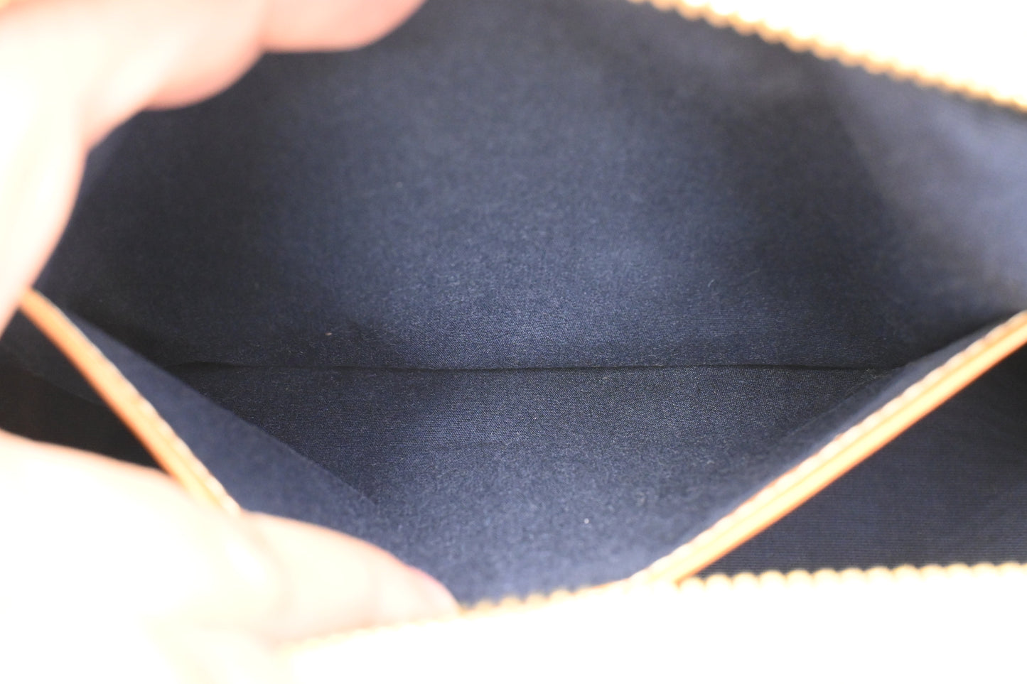 Celine Boston Bag in Blue Suede