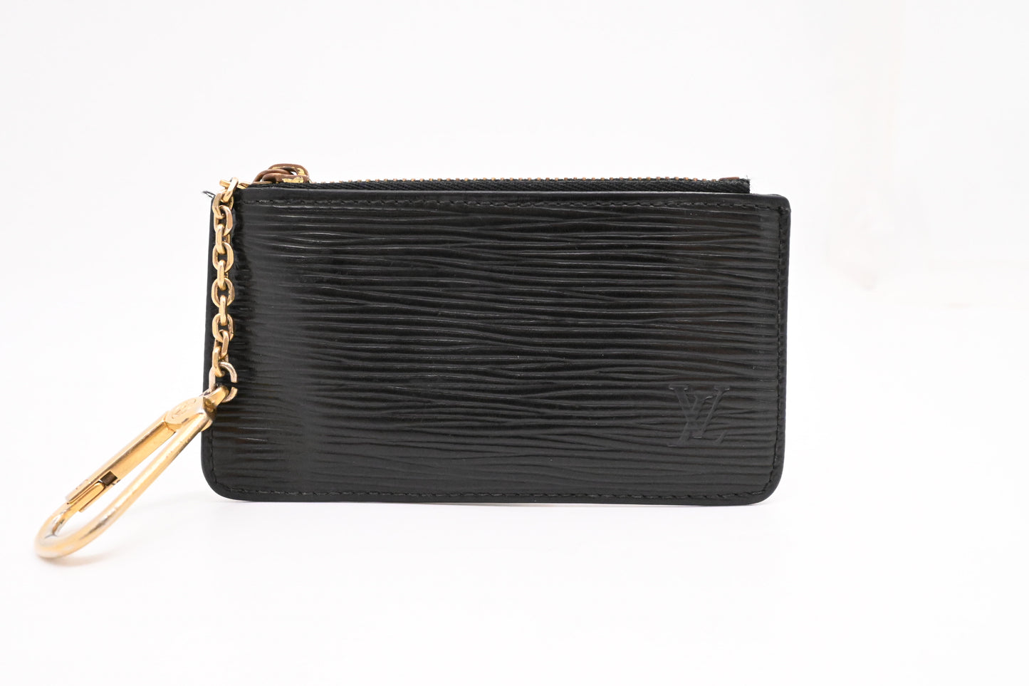 Louis Vuitton Cles in Black Epi Leather