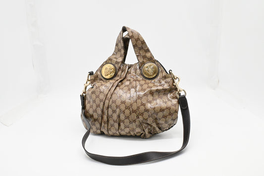Gucci Hysteria 2way Bag in Crystal GG Canvas