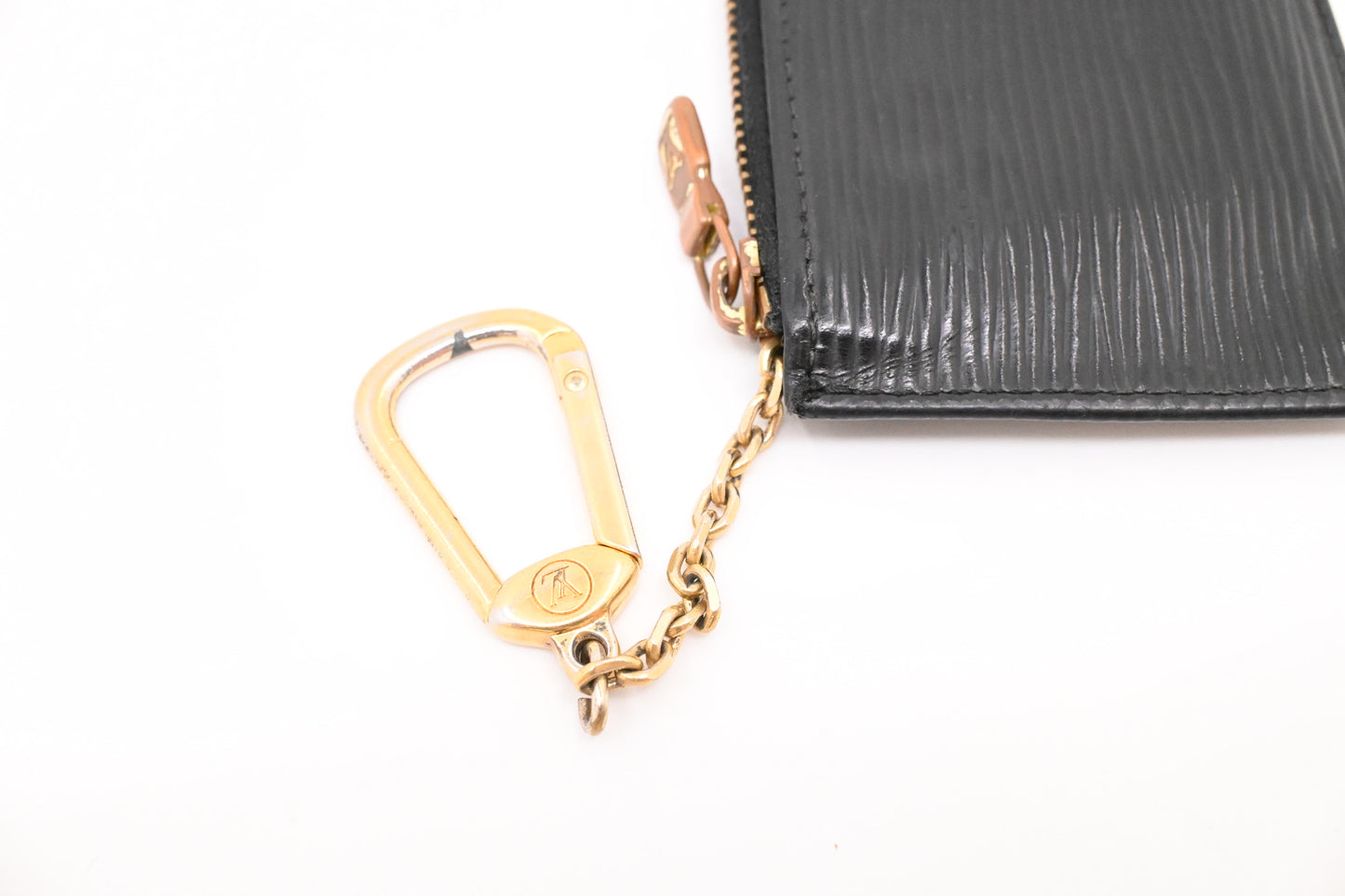 Louis Vuitton Cles in Black Epi Leather