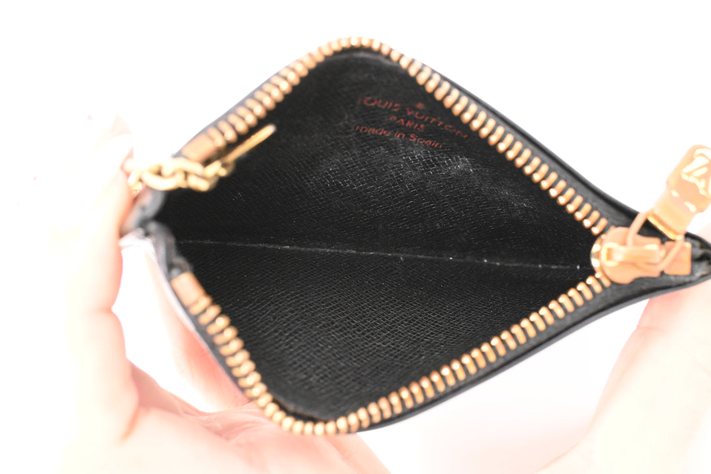 Louis Vuitton Cles in Black Epi Leather