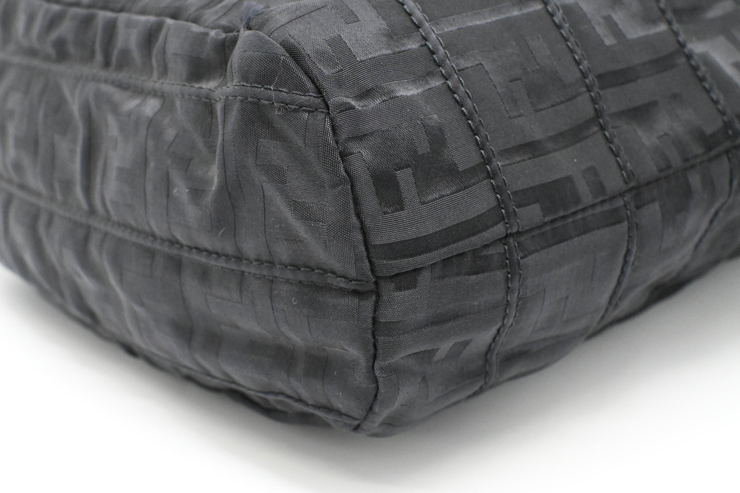 Fendi Tote Bag in Black Canvas