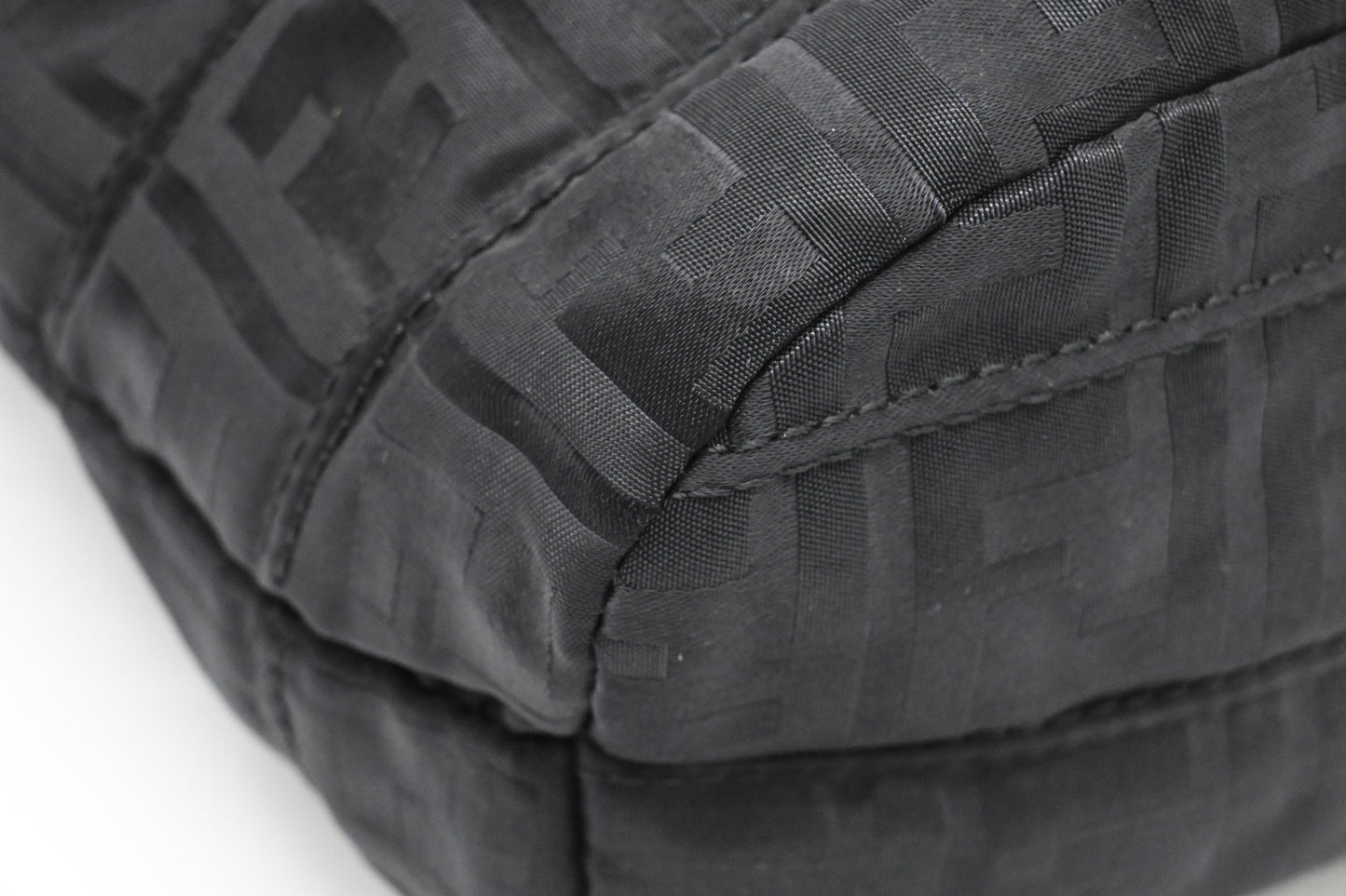 Fendi Tote Bag in Black Canvas