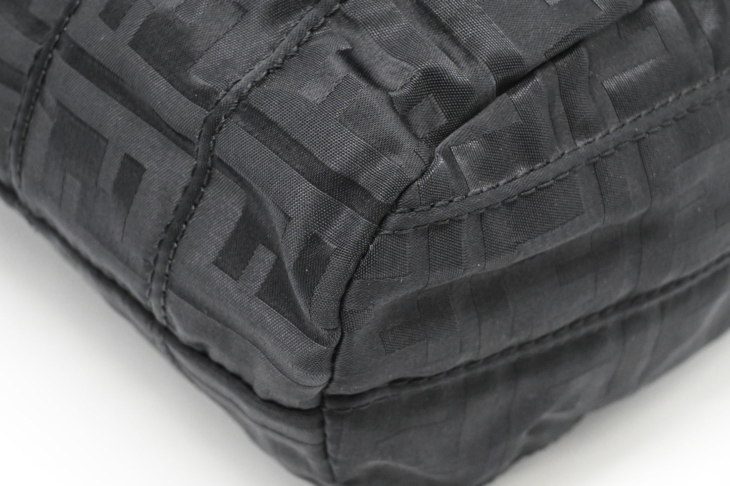 Fendi Tote Bag in Black Canvas