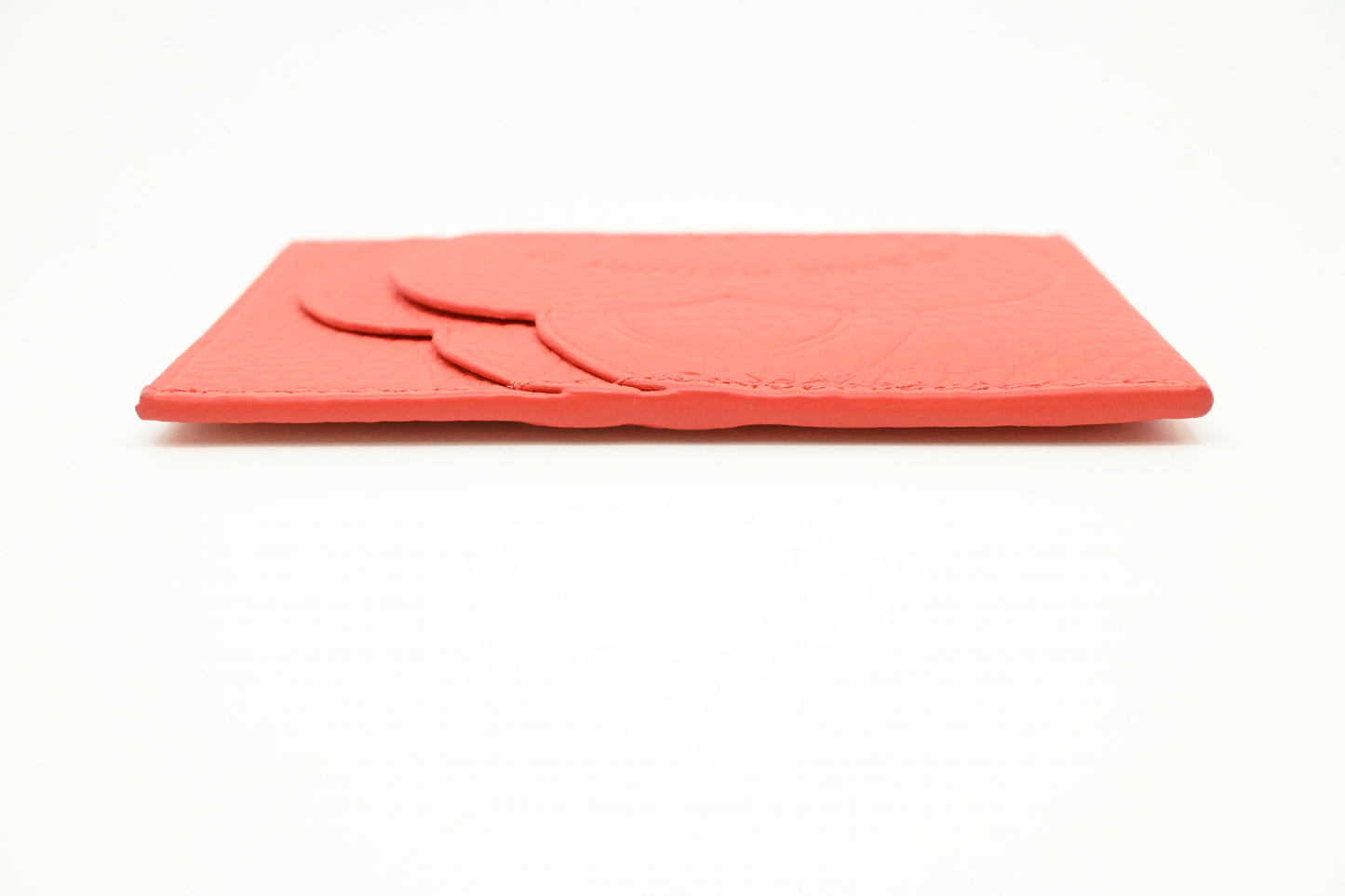 Tiffany & Co. Card Case in Coral Leather