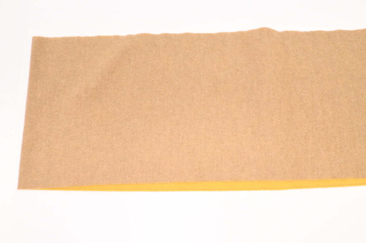 Loewe Scarf in Beige and Yellow Cashmere