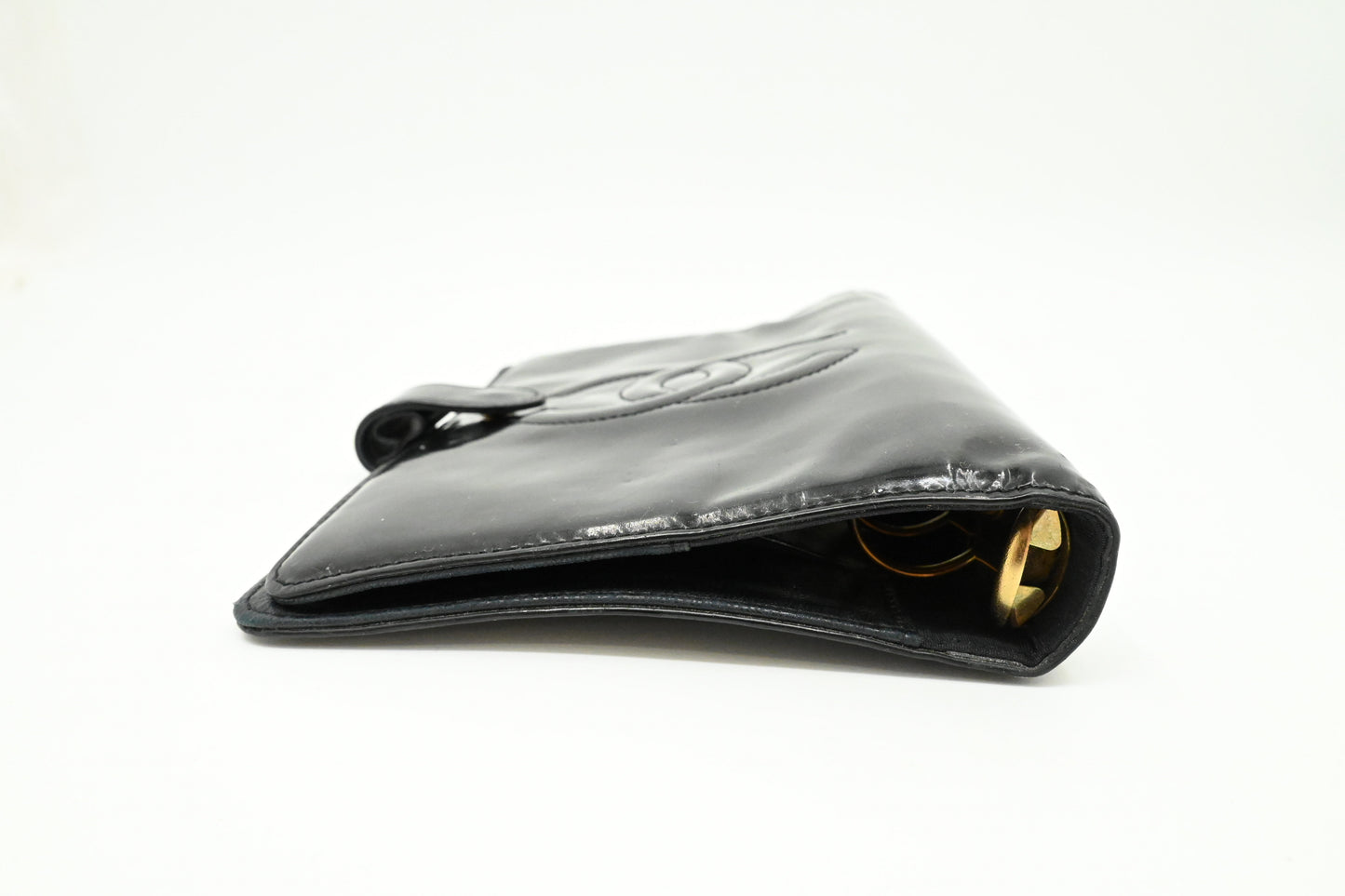 Chanel Agenda in Black Patent Leather