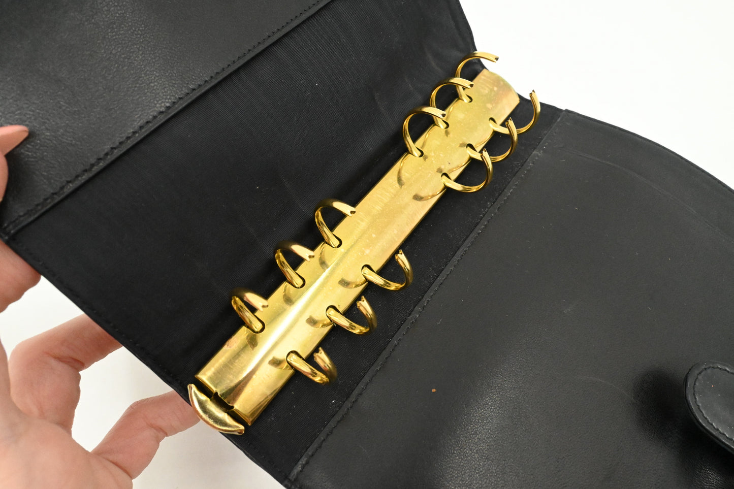 Chanel Agenda in Black Patent Leather