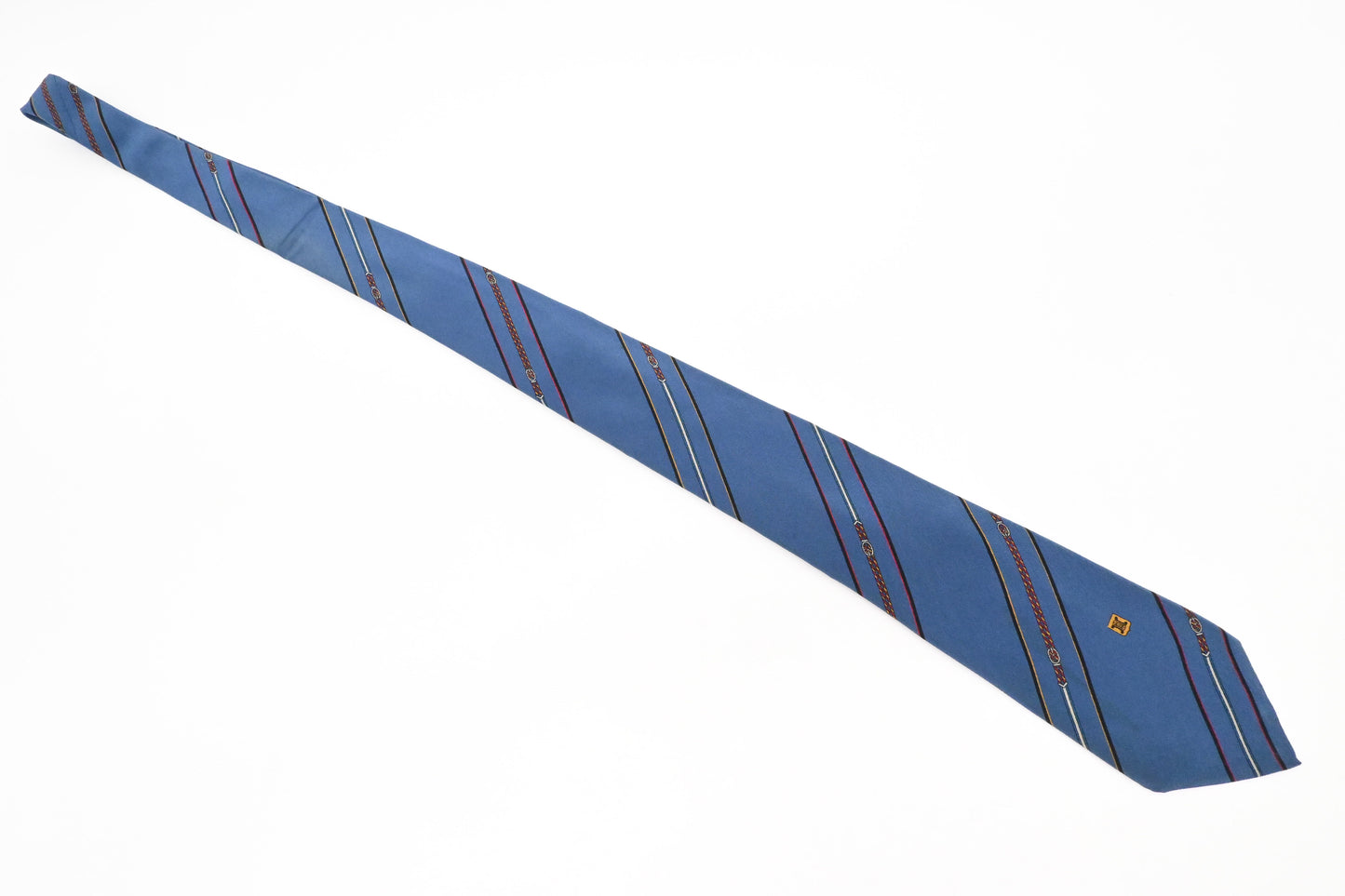 Celine Tie in Blue Silk