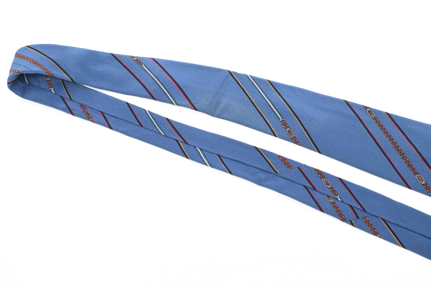 Celine Tie in Blue Silk
