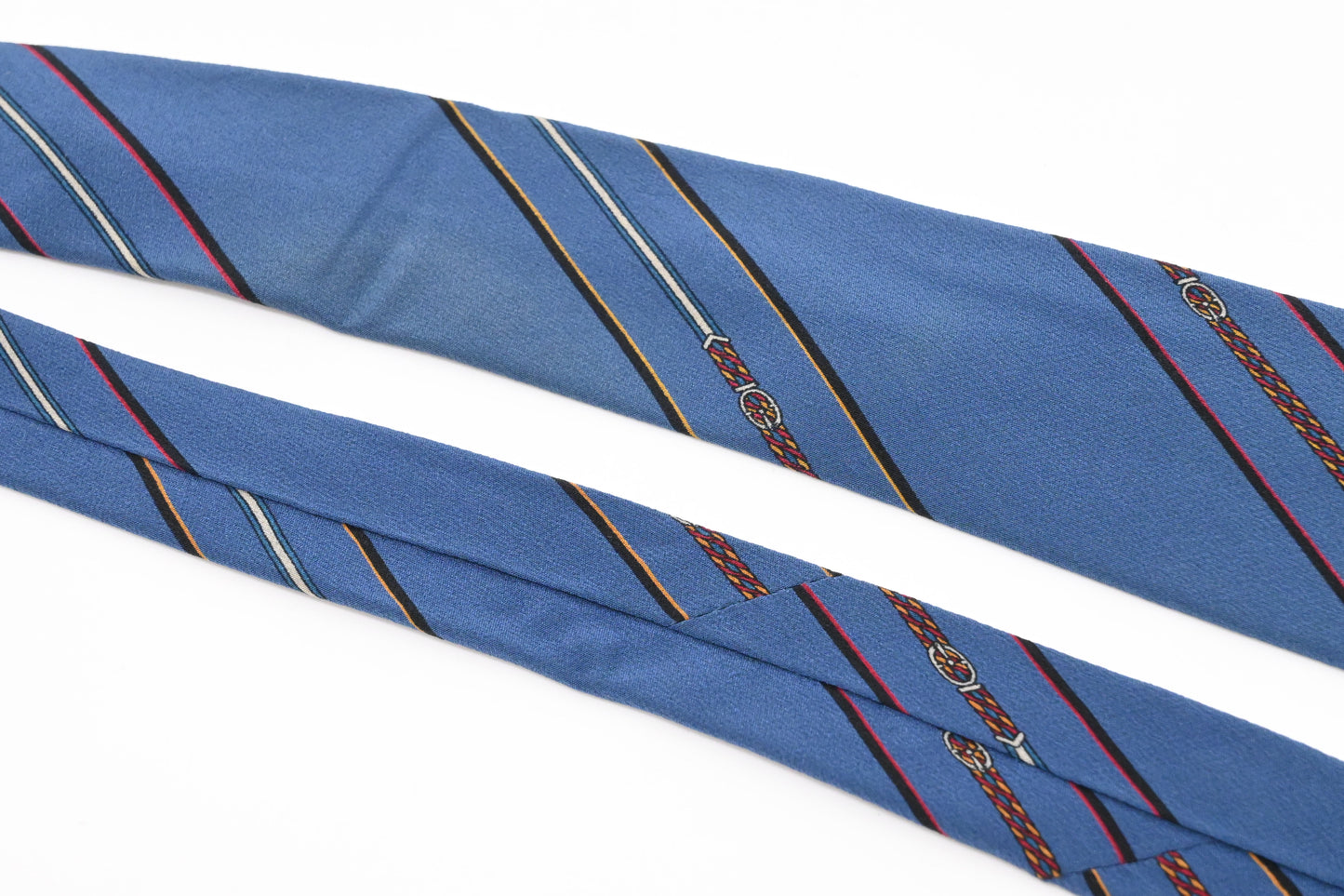 Celine Tie in Blue Silk