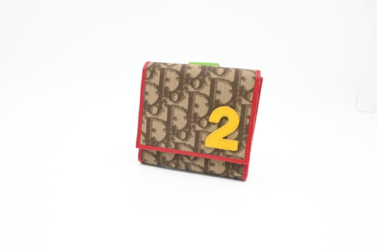 Dior Rasta Wallet in Brown Oblique Canvas