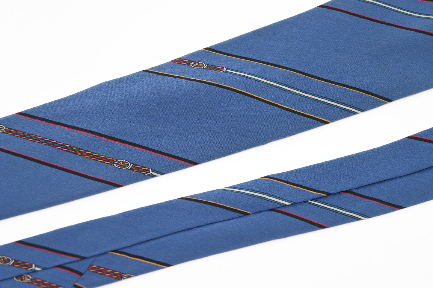 Celine Tie in Blue Silk