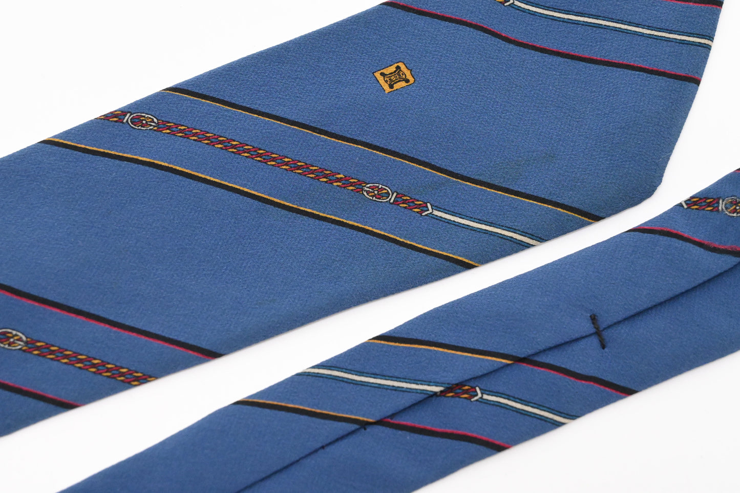 Celine Tie in Blue Silk