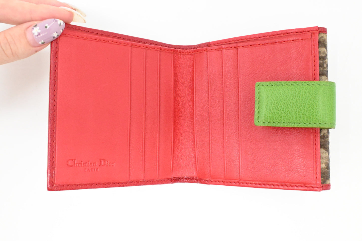 Dior Rasta Wallet in Brown Oblique Canvas