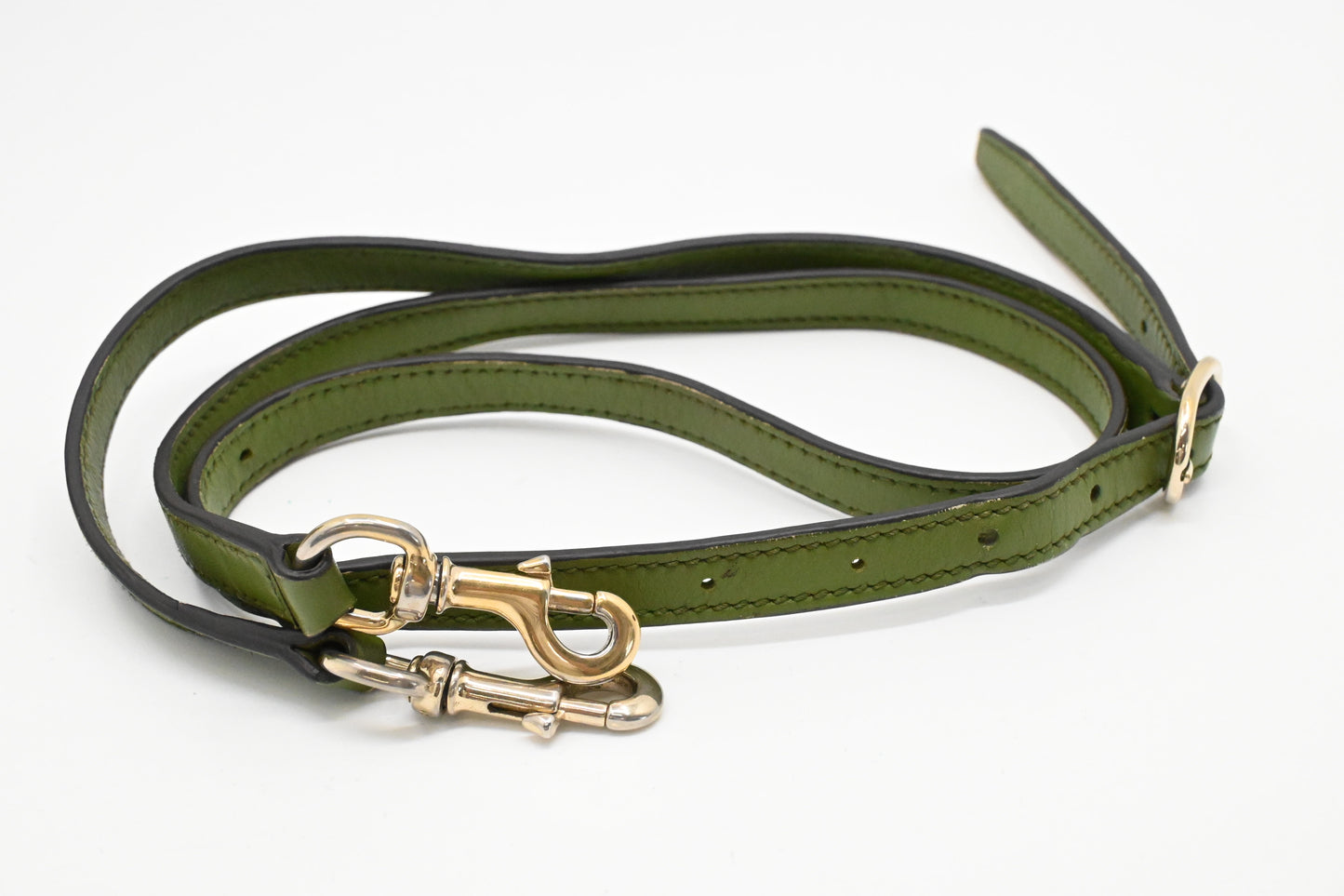Gucci Dome Shoulder Bag in Green Micro Guccissima Leather
