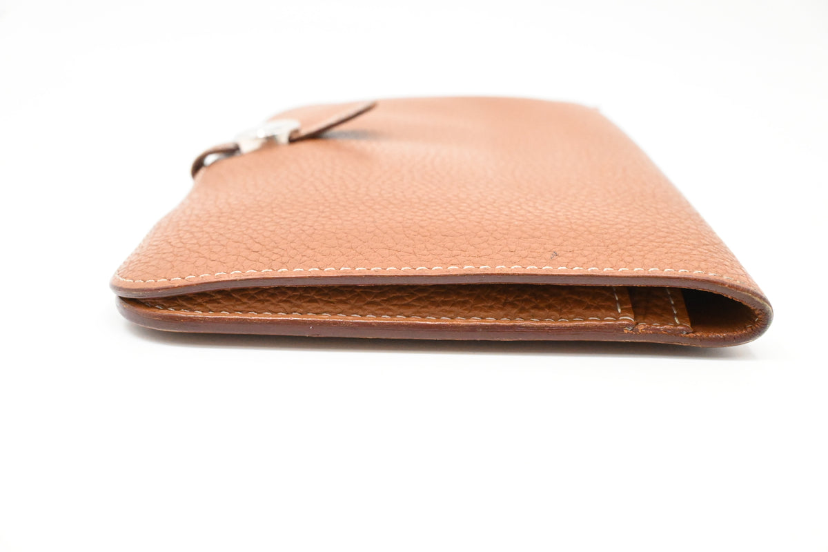 Hermes Dogon Wallet in Brown Leather