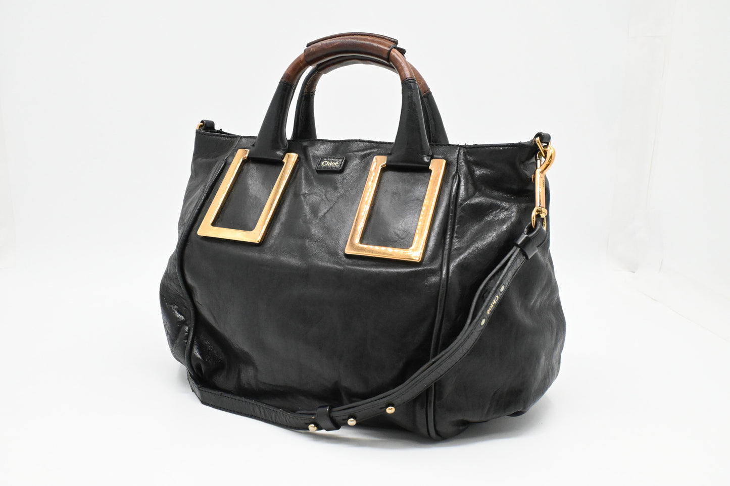 Chloe Ethel in Black Leather