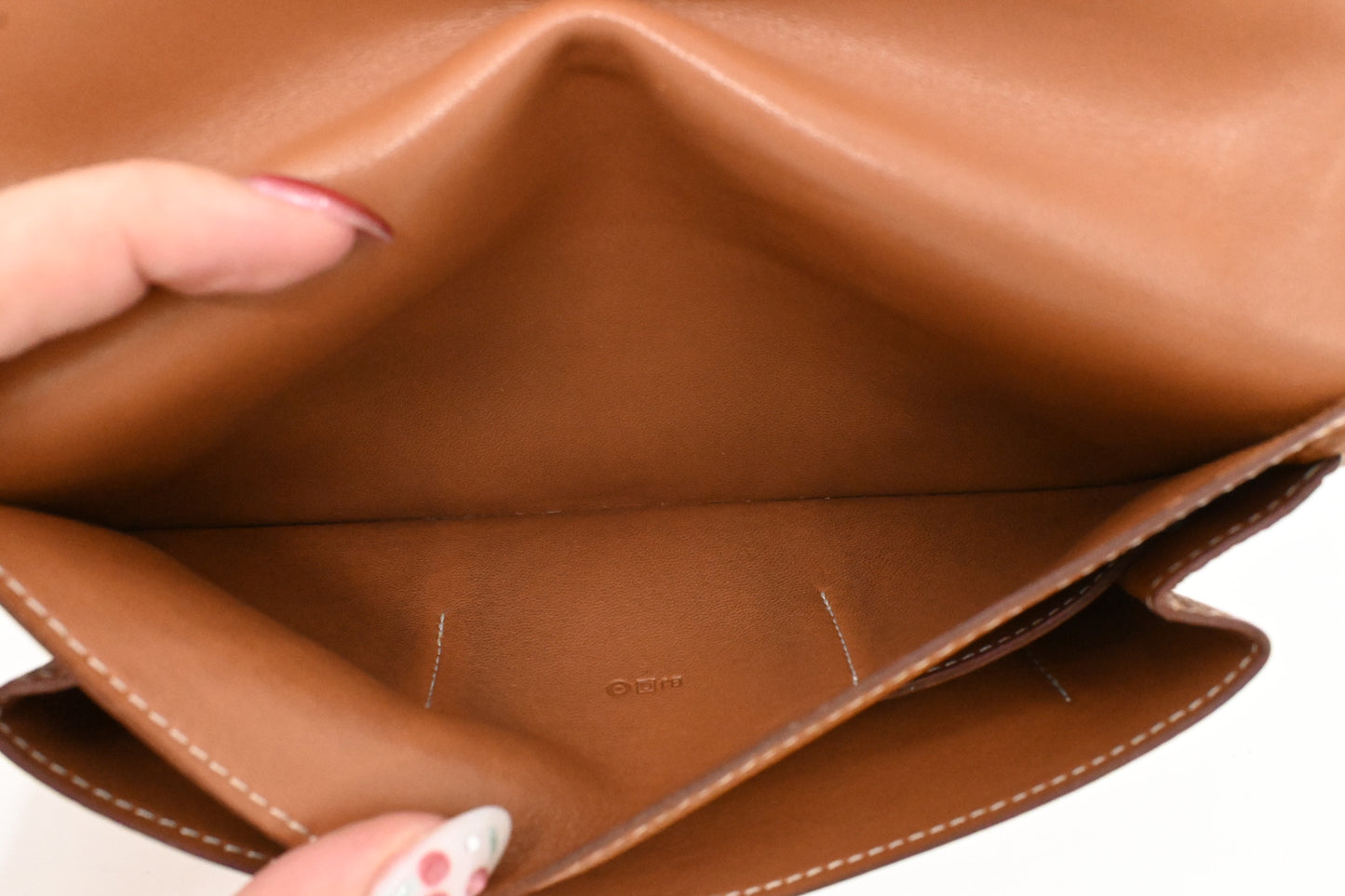 Hermes Dogon Wallet in Brown Leather