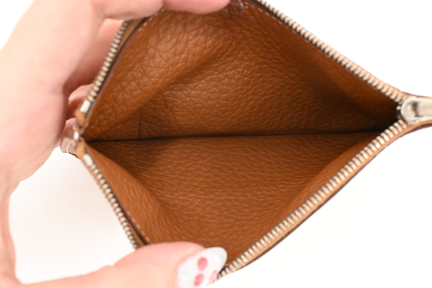 Hermes Dogon Wallet in Brown Leather