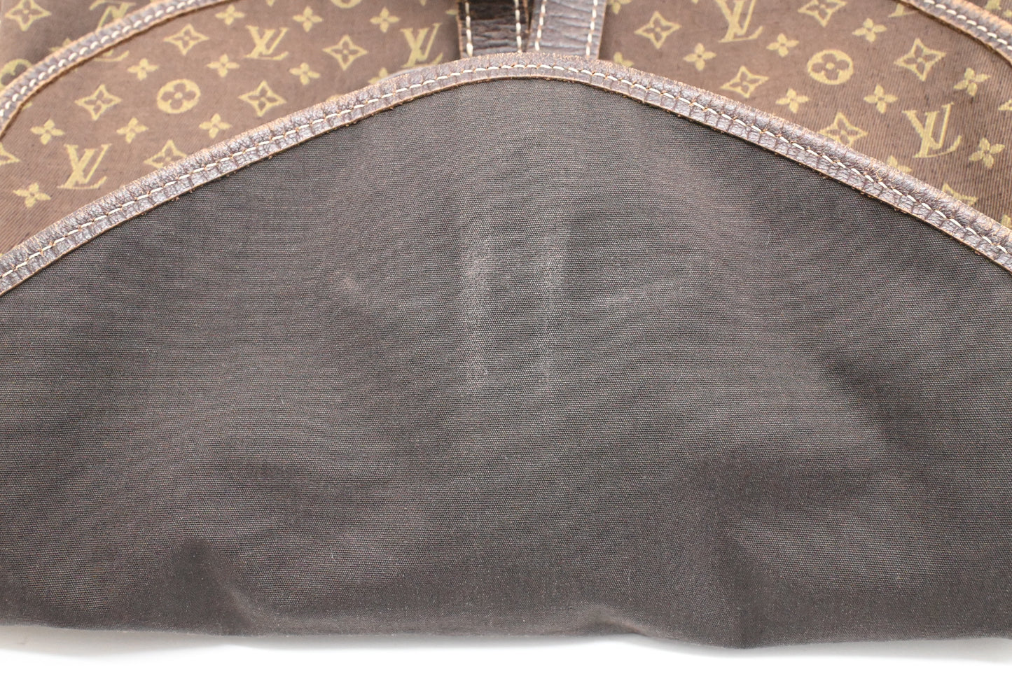 Louis Vuitton Saumur 30 in Fusain Minilin Canvas