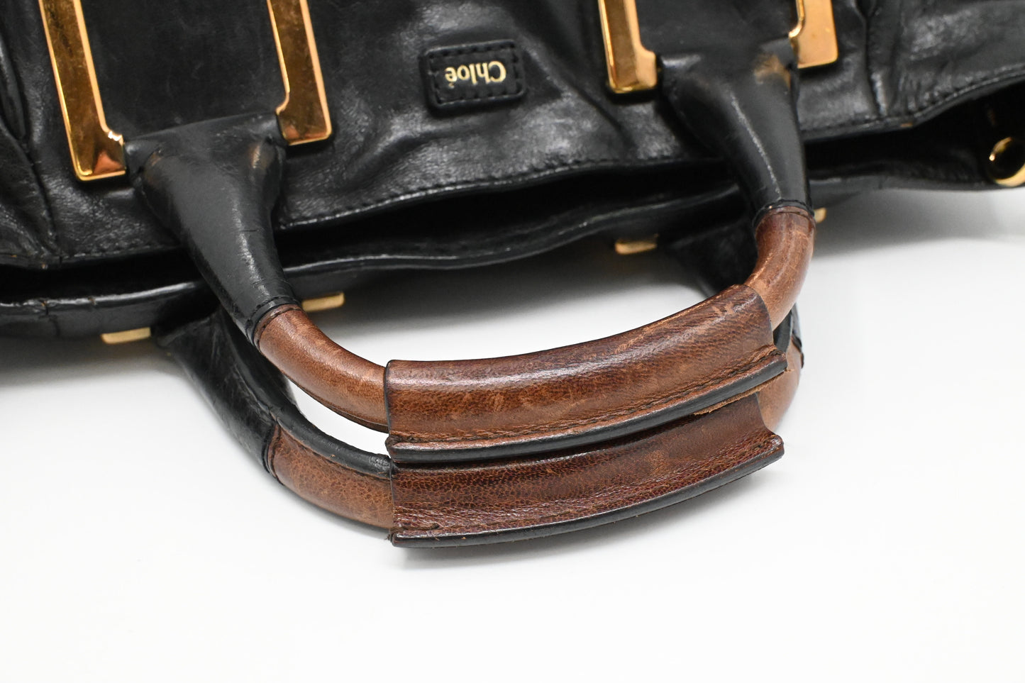 Chloe Ethel in Black Leather