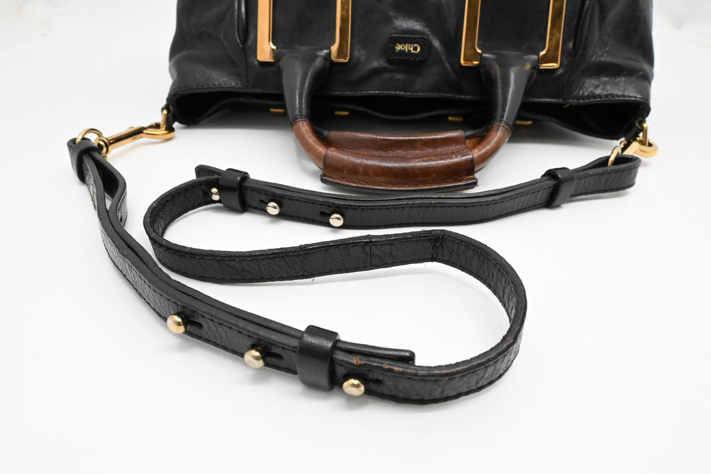 Chloe Ethel in Black Leather