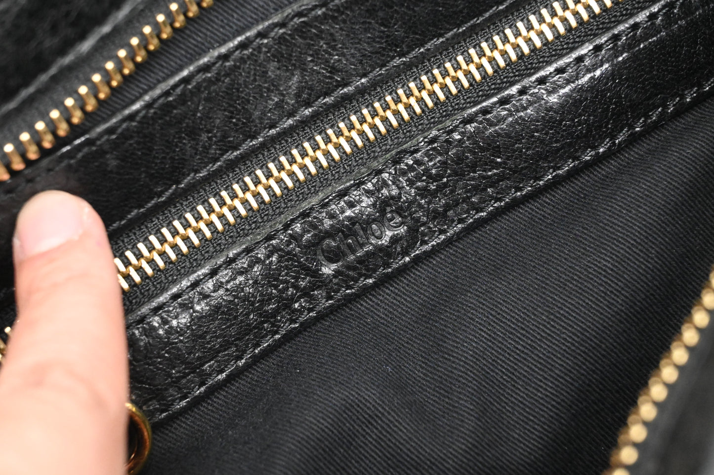 Chloe Ethel in Black Leather