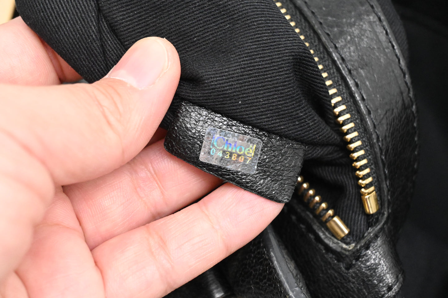 Chloe Ethel in Black Leather