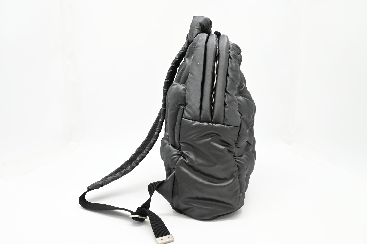 Chanel Doudoune Backpack in Black Nylon Canvas