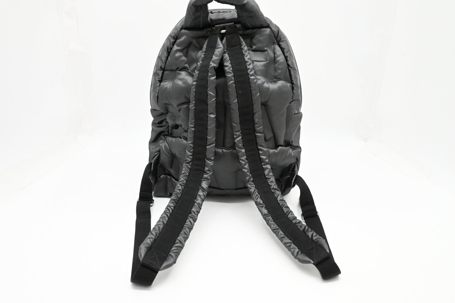 Chanel Doudoune Backpack in Black Nylon Canvas