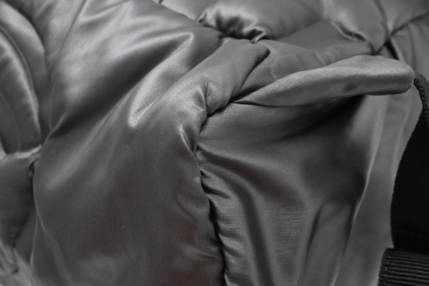 Chanel Doudoune Backpack in Black Nylon Canvas