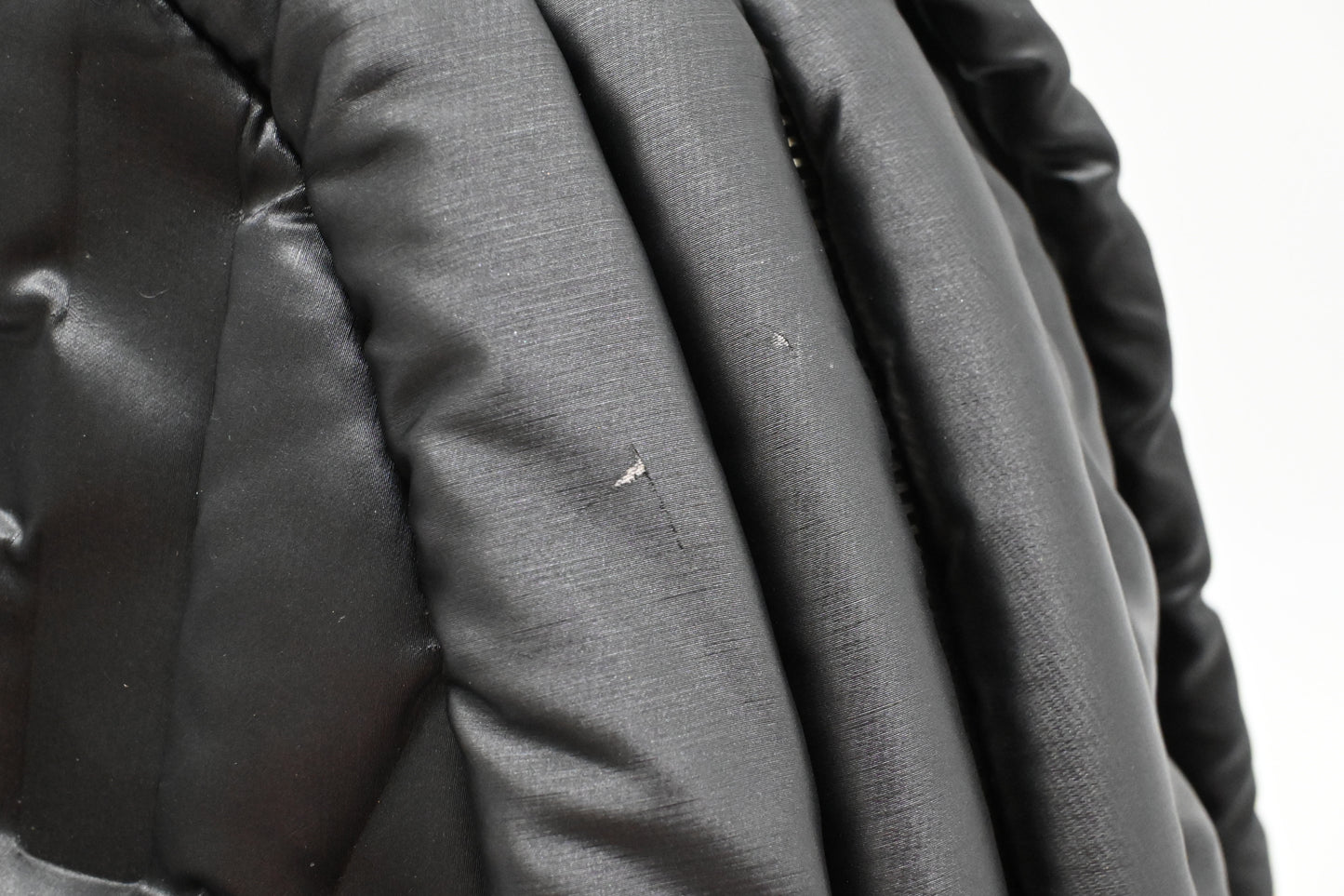 Chanel Doudoune Backpack in Black Nylon Canvas