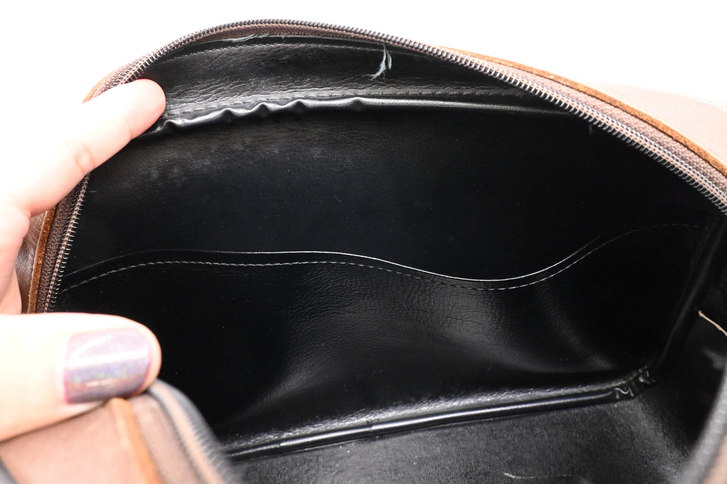 Burberry Shoulder Bag in Check Coated Canvas