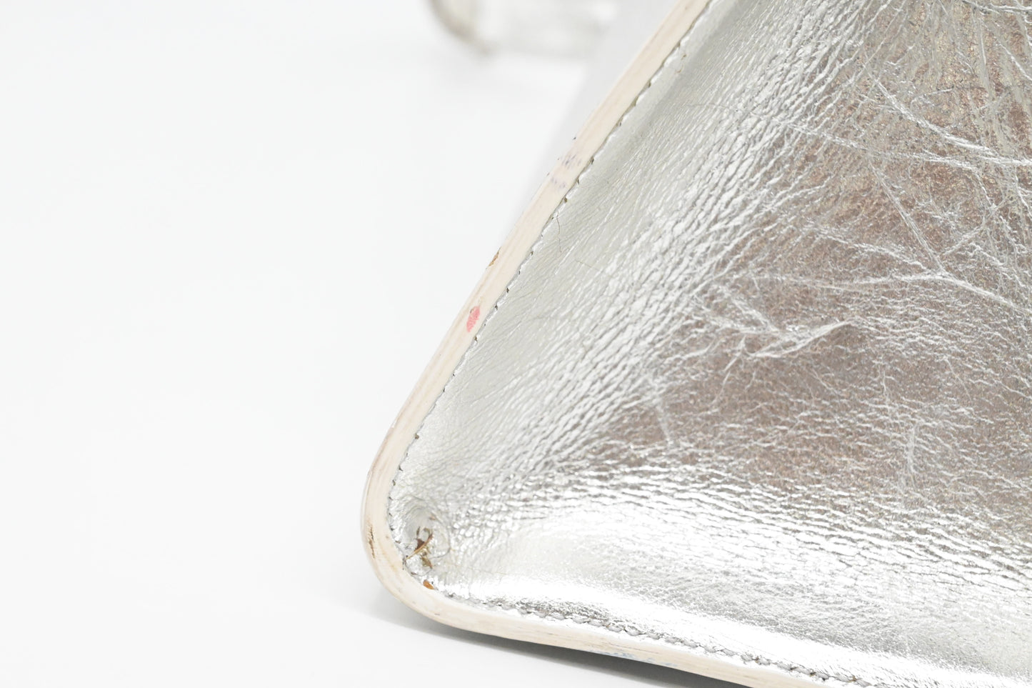 Dior Diorever 2way Bag in Silver Leather