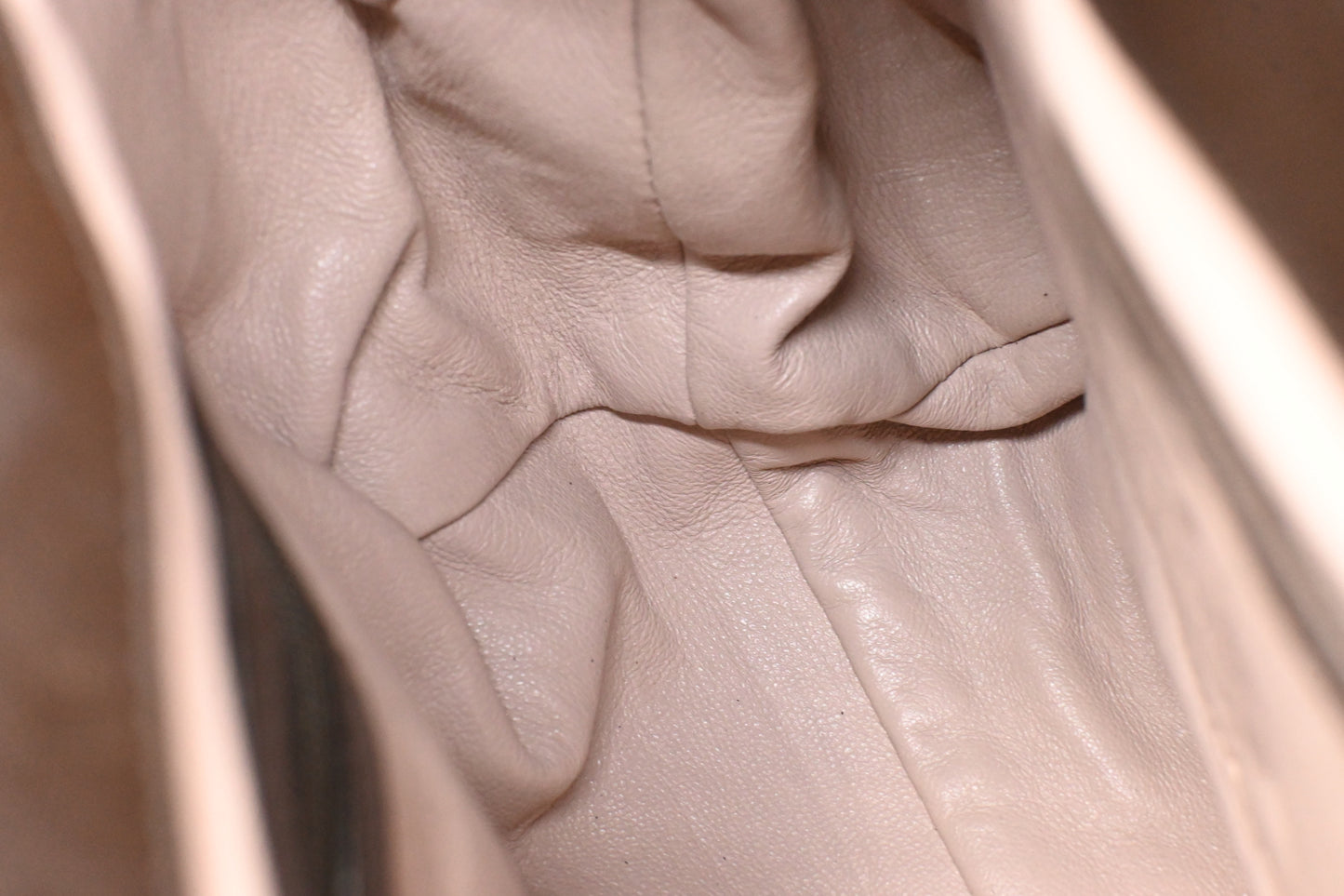Bvlgari Chandra Hobo Bag in Cream Canvas and Brown Leather