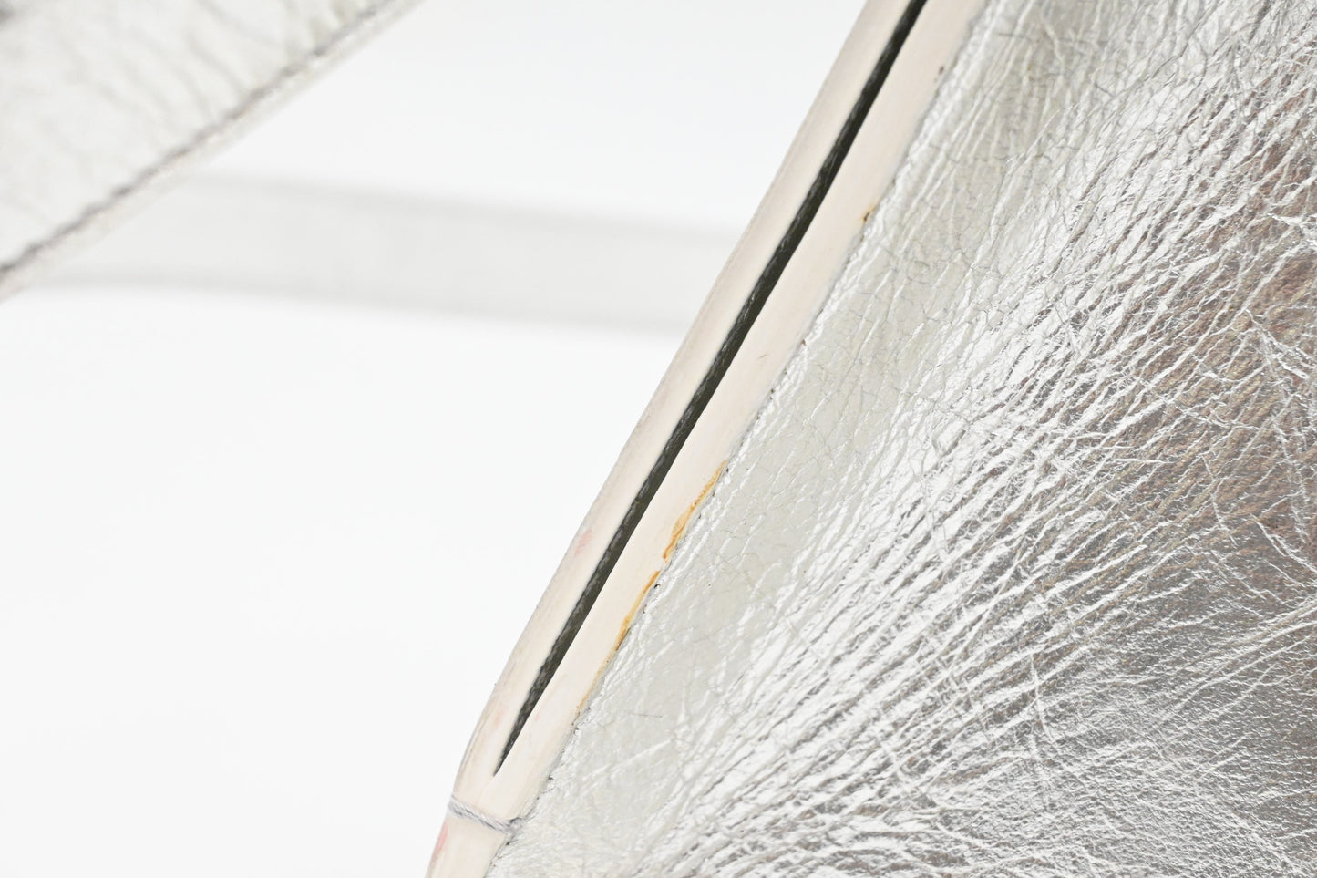 Dior Diorever 2way Bag in Silver Leather